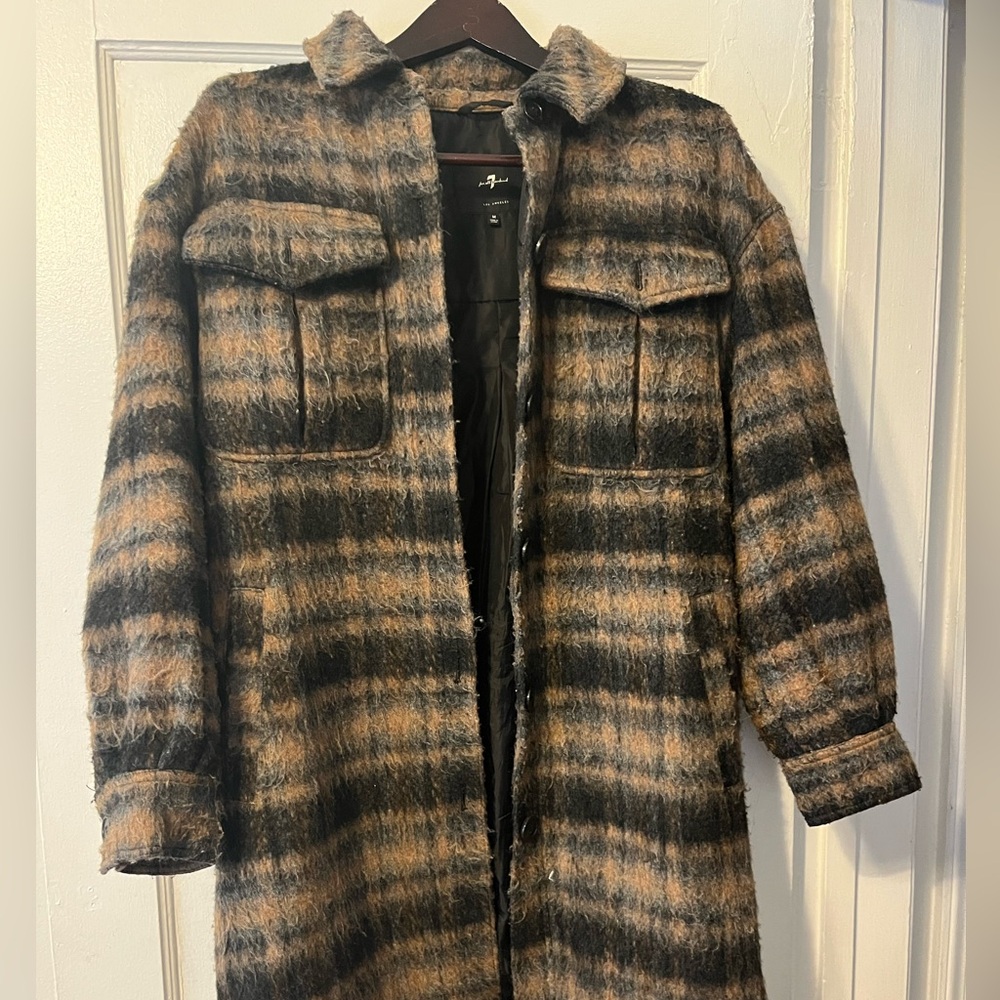 Plaid Long Coat